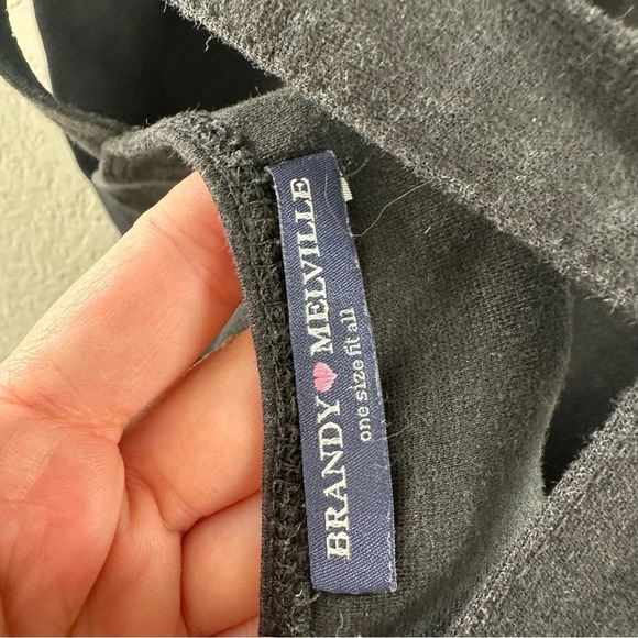 Brandy Melville black strappy mini dress - Picture 10 of 11